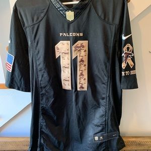 Atlanta Falcons Julio Jones salute to service Nike jersey size L